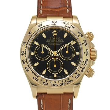 ロレックス コスモグラフ デイトナ 116518 ブラック メンズ 時計 【中古】【wristwatch】