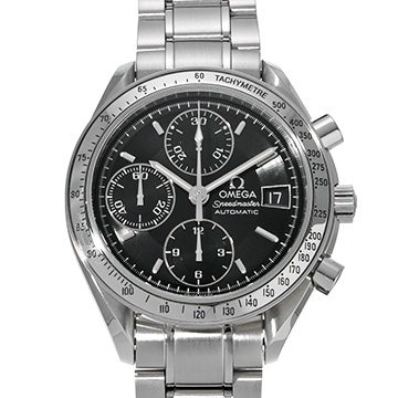 オメガ スピードマスター デイト 3513.50 ブラック メンズ 時計 【中古】【wristwatch】