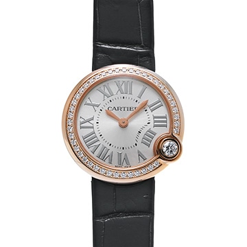 カルティエ バロン ブラン ドゥ カルティエ 30MM WJBL0008 シルバー レディース 時計 【中古】【wristwatch】