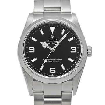 ロレックス エクスプローラー 114270 ブラック メンズ 時計 【中古】【wristwatch】