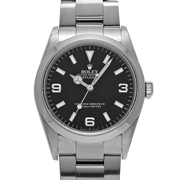 ロレックス エクスプローラー 114270 ブラック メンズ 時計 【中古】【wristwatch】