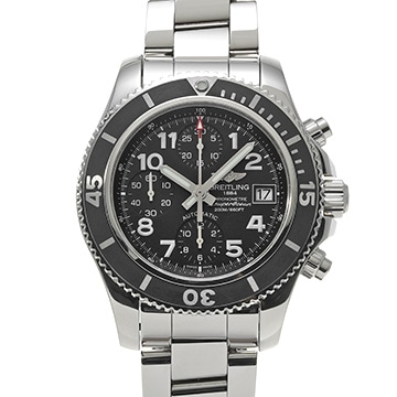 ブライトリング スーパーオーシャン クロノグラフ 42 A13311C9/BE93 ブラック メンズ 時計 【中古】【wristwatch】