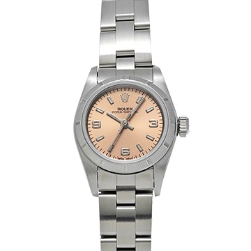 ロレックス オイスターパーペチュアル 67230 ピンク レディース 時計 【中古】【wristwatch】