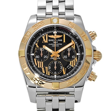 ブライトリング クロノマット 44 CB011012/B957 ブラック メンズ 時計 【中古】【wristwatch】