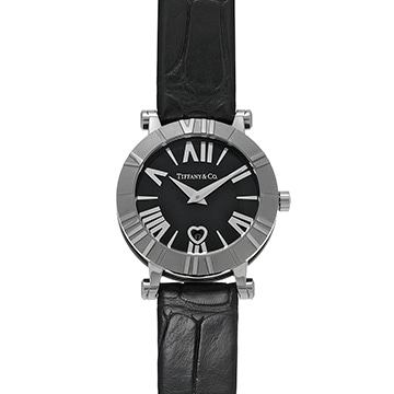 ティファニー アトラス Z1300.11.11A10A71A ブラック レディース 時計 【中古】【wristwatch】