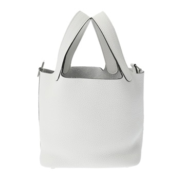 エルメス ピコタンロック PM ニューホワイト トリヨンクレマンス レディース バッグ 【未使用】【bag】