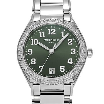 パテック フィリップ トゥエンティ-4 7300/1200A-011 オリーブグリーン・ソレイユ レディース 時計 【中古】【wristwatch】
