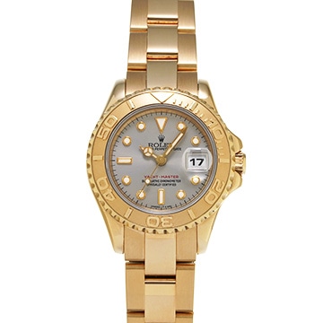 ロレックス ヨットマスター 69628 シルバー レディース 時計 【中古】【wristwatch】