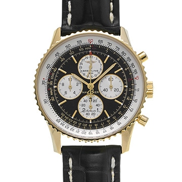 ブライトリング ナビタイマーキャトル K334B11WBA ブラック メンズ 時計 【中古】【wristwatch】