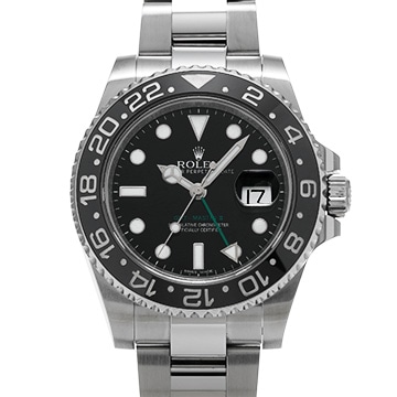 ロレックス GMTマスターII 116710LN ブラック メンズ 時計 【中古】【wristwatch】