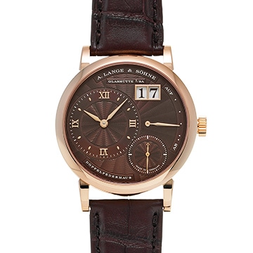 ランゲ&ゾーネ リトル ランゲ1 181.037 ココアブラウン メンズ 時計 【中古】【wristwatch】