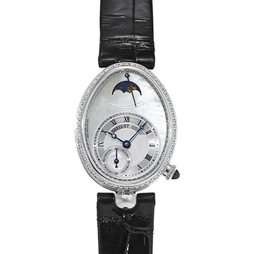 ブレゲ クイーン オブ ネイプルズ 8908BB/52/864/D00D ホワイトシェル レディース 時計 【中古】【wristwatch】