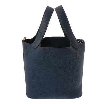 エルメス ピコタンロック PM ブルードプリュス トリヨンクレマンス レディース バッグ 【未使用】【bag】