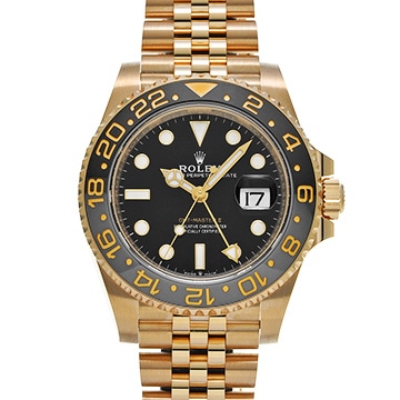 ロレックス GMTマスターII 126718GRNR ブラック メンズ 時計 【中古】【wristwatch】