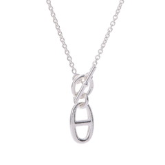 エルメス アミュレットネックレス シルバー シルバー925 レディース ジュエリー 【中古】【jewelry】