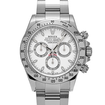 ロレックス コスモグラフ デイトナ 116520 ホワイト メンズ 時計 【中古】【wristwatch】