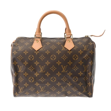 ルイ ヴィトン モノグラム スピーディ 30 ブラウン M41526 モノグラムキャンバス レディース バッグ 【中古】【bag】