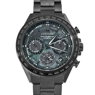 シチズン アテッサ ACT Line HAKUTO-R エディション CC4065-61Y ホワイトシェル メンズ 時計 【中古】【wristwatch】