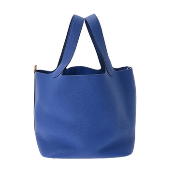 エルメス ピコタンロック MM ブルーロワイヤル トリヨンクレマンス レディース バッグ 【中古】【bag】