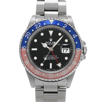 ロレックス GMTマスター 16700 ブラック メンズ 時計 【中古】【wristwatch】