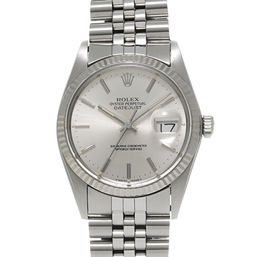 ロレックス デイトジャスト 16014 シルバー メンズ 時計 【中古】【wristwatch】