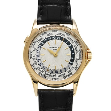 パテック フィリップ ワールドタイム 5110J-001 シルバー メンズ 時計 【中古】【wristwatch】