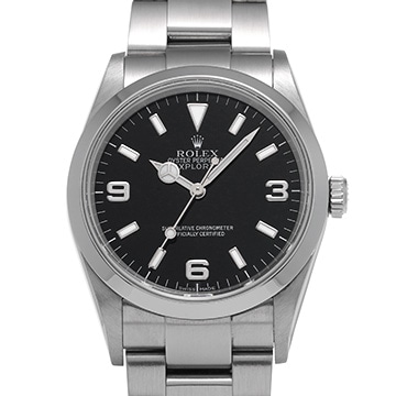 ロレックス エクスプローラー 114270 ブラック メンズ 時計 【中古】【wristwatch】