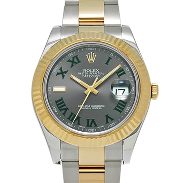 ロレックス デイトジャストII 116333 スレート メンズ 時計 【中古】【wristwatch】