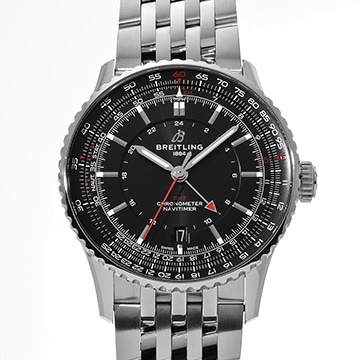 ブライトリング ナビタイマー オートマチック 41 A32310251B1A1 ブラック メンズ 時計 【中古】【wristwatch】