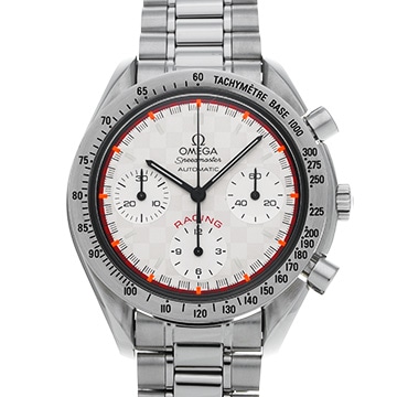 オメガ スピードマスター レーシング ミハエル・シューマッハ 2000 3517.30 シルバー メンズ 時計 【中古】【wristwatch】