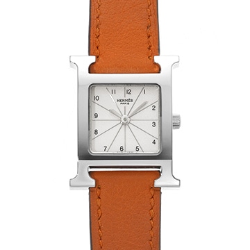 エルメス Hウォッチ HH1.210.260 アイボリー レディース 時計 【中古】【wristwatch】