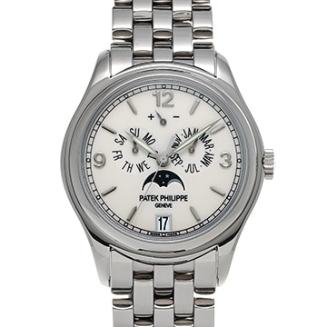 パテック フィリップ アニュアルカレンダー 5146/1G-001 アイボリー メンズ 時計 【中古】【wristwatch】