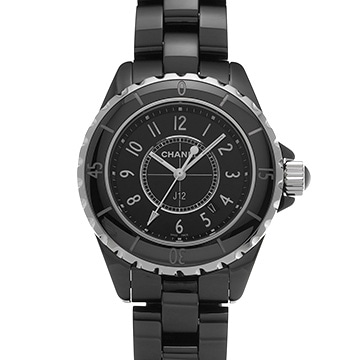 シャネル J12 33MM H0682 ブラック レディース 時計 【中古】【wristwatch】