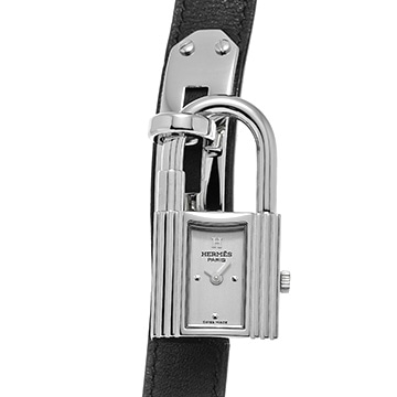 エルメス ケリーウォッチ KE1.210 シルバー レディース 時計 【中古】【wristwatch】