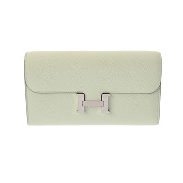 エルメス コンスタンスロング トゥーゴー ヴェールフィズ ヴォーエプソン ユニセックス 財布 【中古】【purse】