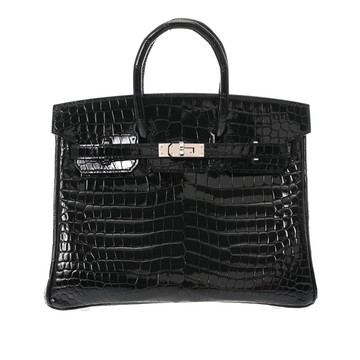 エルメス バーキン 25 ブラック ポロサスリセ レディース バッグ 【未使用】【bag】