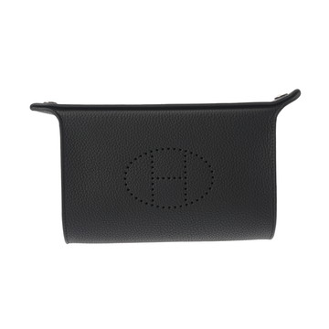 エルメス ヴィドポッシュ ブラック トゴ ユニセックス バッグ 【未使用】【bag】