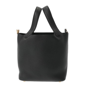 エルメス ピコタン ロック PM ブラック トリヨンクレマンス レディース バッグ 【未使用】【bag】