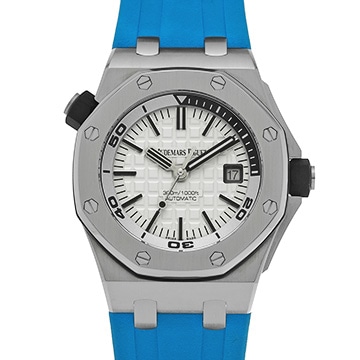 オーデマ ピゲ ロイヤルオーク オフショア ダイバー 15710ST.OO.A002CA.02 ホワイト メンズ 時計 【中古】【wristwatch】
