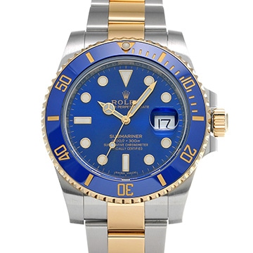 ロレックス サブマリーナ デイト 116613LB ブルー メンズ 時計 【中古】【wristwatch】