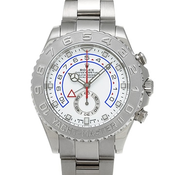 ロレックス ヨットマスターII 116689 ホワイト メンズ 時計 【中古】【wristwatch】