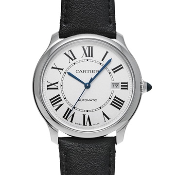 カルティエ ロンド マスト ドゥ カルティエ WSRN0032 シルバー メンズ 時計 【中古】【wristwatch】