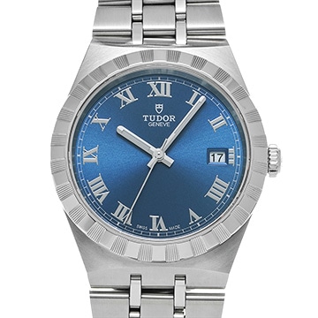 チューダー / チュードル ロイヤル 28500 ブルー メンズ 時計 【中古】【wristwatch】