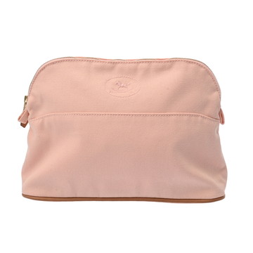 エルメス ボリード ポーチ MM ピンク キャンバス レディース 【中古】【bag】