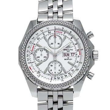 ブライトリング ベントレー GT A1336212/A726 ホワイト メンズ 時計 【中古】【wristwatch】