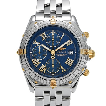 ブライトリング クロスウィンド ビコロ B149C10PA ブルー メンズ 時計 【中古】【wristwatch】