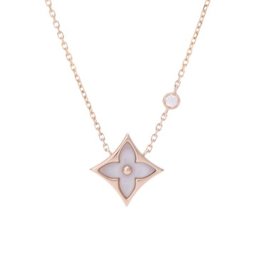 ルイ ヴィトン スターブロッサム BB ネックレス ゴールド K18ピンクゴールド PG レディース ジュエリー 【中古】【jewelry】