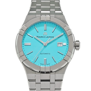 モーリス ラクロア アイコン オートマチック リミテッドサマーエディション 42MM AI6008-SS00F-431-C ターコイズブルー メンズ 時計 【中古】【wristwatch】