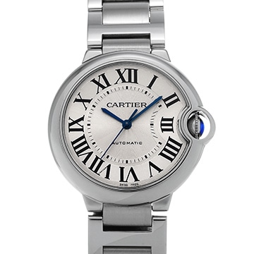 カルティエ バロンブルー ドゥ カルティエ 36mm W6920046 シルバー ユニセックス 時計 【中古】【wristwatch】