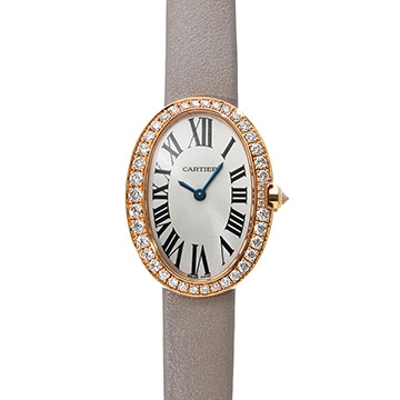 カルティエ ベニュワール SM WB520004 シルバー レディース 時計 【中古】【wristwatch】